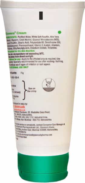 Glenmark Elovera Cream For Protect | Nourish & Repair Skin Naturally | 75Gm