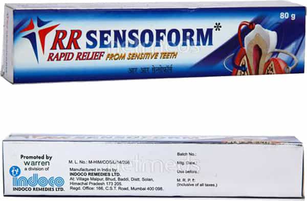 Rr Sensoform Paste 80Gm