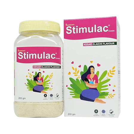 Stimulac Kesar Elaichi Flavour Granules 200 Gm