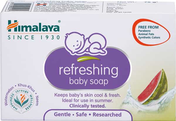 Himalaya Refreshing Baby Soap | 75 Gm