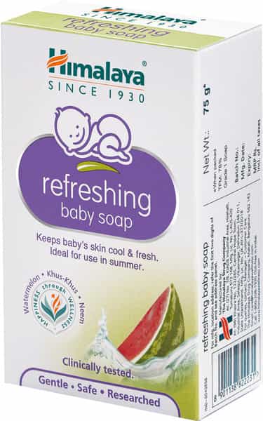 Himalaya Refreshing Baby Soap | 75 Gm