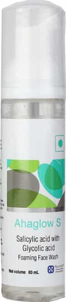 Ahaglow S Bottle Of 60Ml Foaming Face Wash