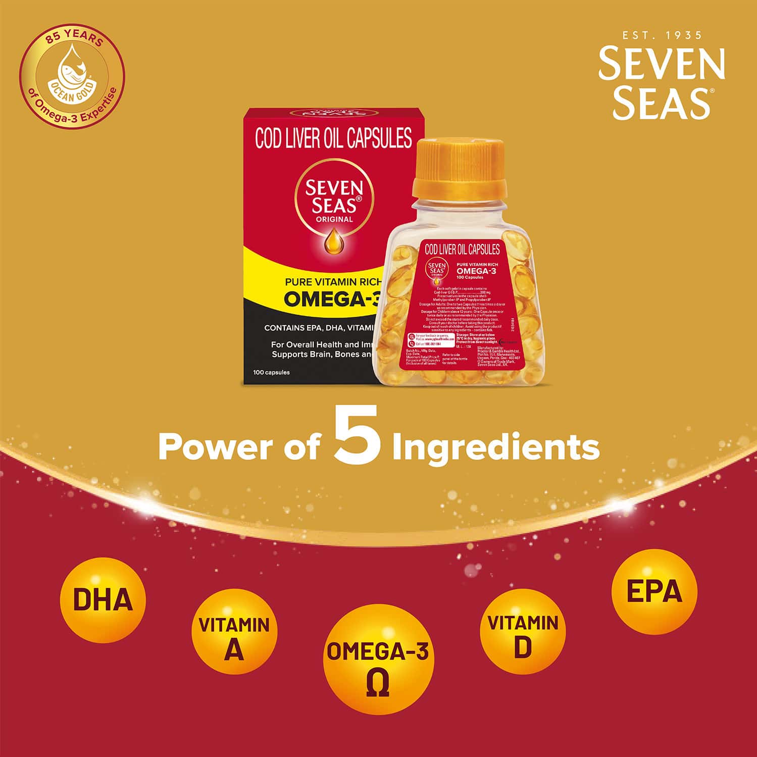 Seven Seas Original Capsule 500`S