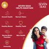 Seven Seas Original Cod Liver Oil | For Immunity |Brain | Bone Health | Pure Omega 3 | 500 Capsules