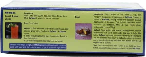 Kaltame Sweetener Sachets Sachet Of 60 G