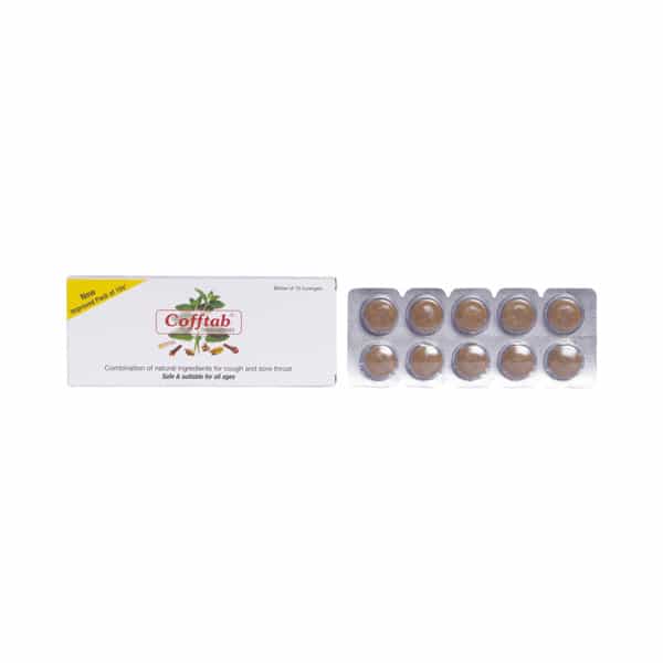 Cofftab Strip Of 10 Lozenges