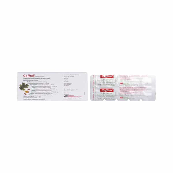 Cofftab Strip Of 10 Lozenges