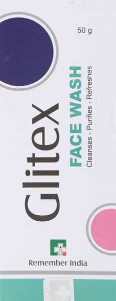 Glitex  Face Wash  Tube Of 50 G