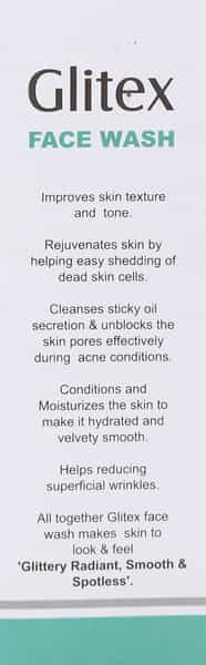 Glitex  Face Wash  Tube Of 50 G