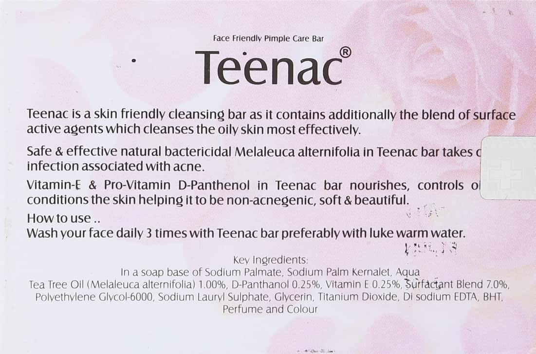 TEENAC WRAP OF 125GM SOAP