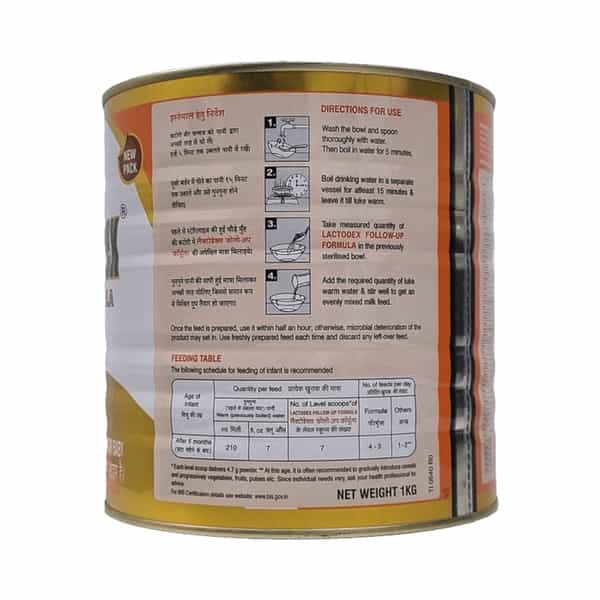 Lactodex 2 Follow-Up Formula Powder - 1 Kg Refill