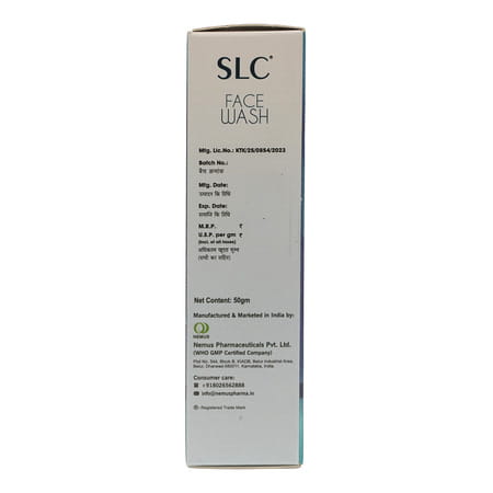 Slc  Face Wash  Tube Of 50 G