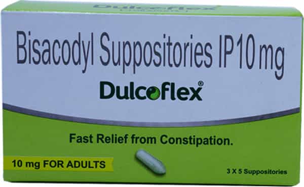 Dulcoflex 10Mg Suppository For Adults - 5'S