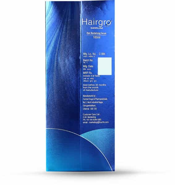 Hairgro Bottle Of 100Ml Serum