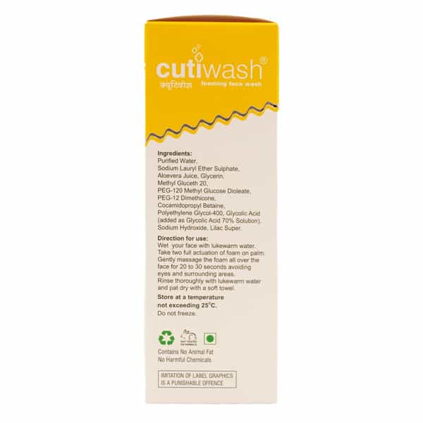 Cutiwash | Foaming Face Wash 60 Ml