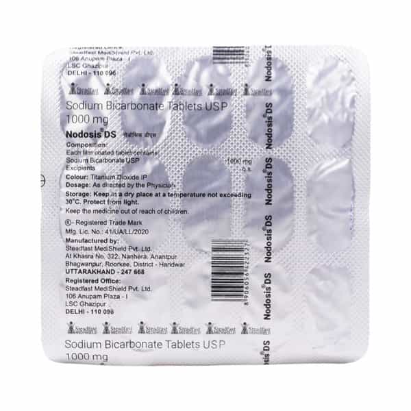 Nodosis Ds 1000Mg Strip Of 15 Tablets