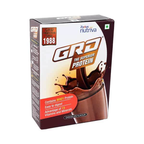 Grd | Whey Protein | Chocolate | Refill 400 Gm Oral Powder