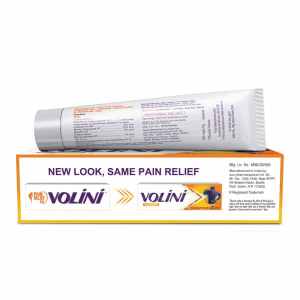 Volini Pain Relief Gel Tube Of 10 G