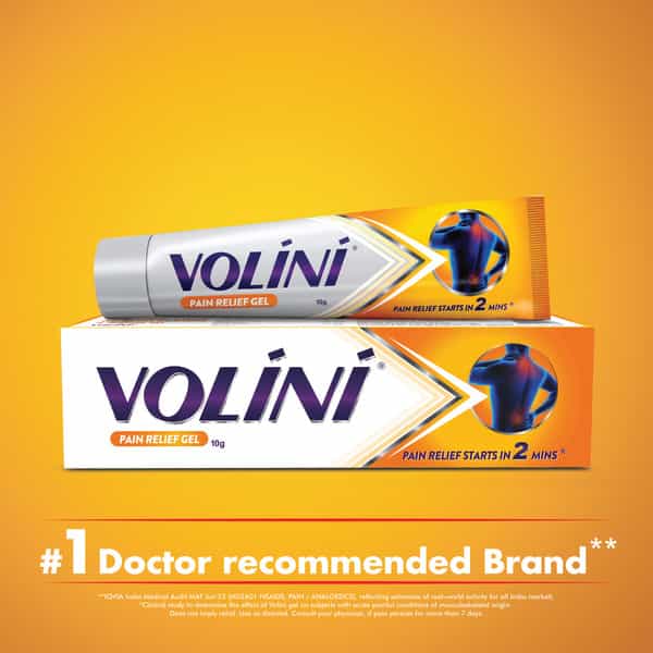 Volini Pain Relief Gel Tube Of 10 G