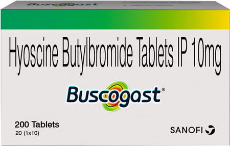 Buscogast 10mg Strip Of 10 Tablets