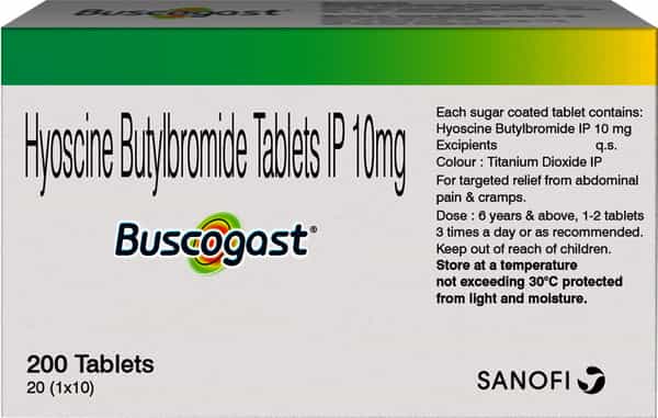 Buscogast 10Mg | Strip | 10 Tablets
