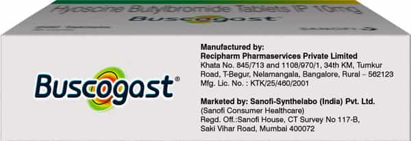 Buscogast 10Mg | Strip | 10 Tablets