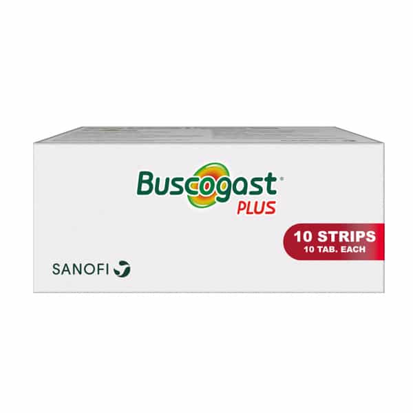 Buscogast Plus Stomach Pain Specialist - Strip Of 10 Tablets