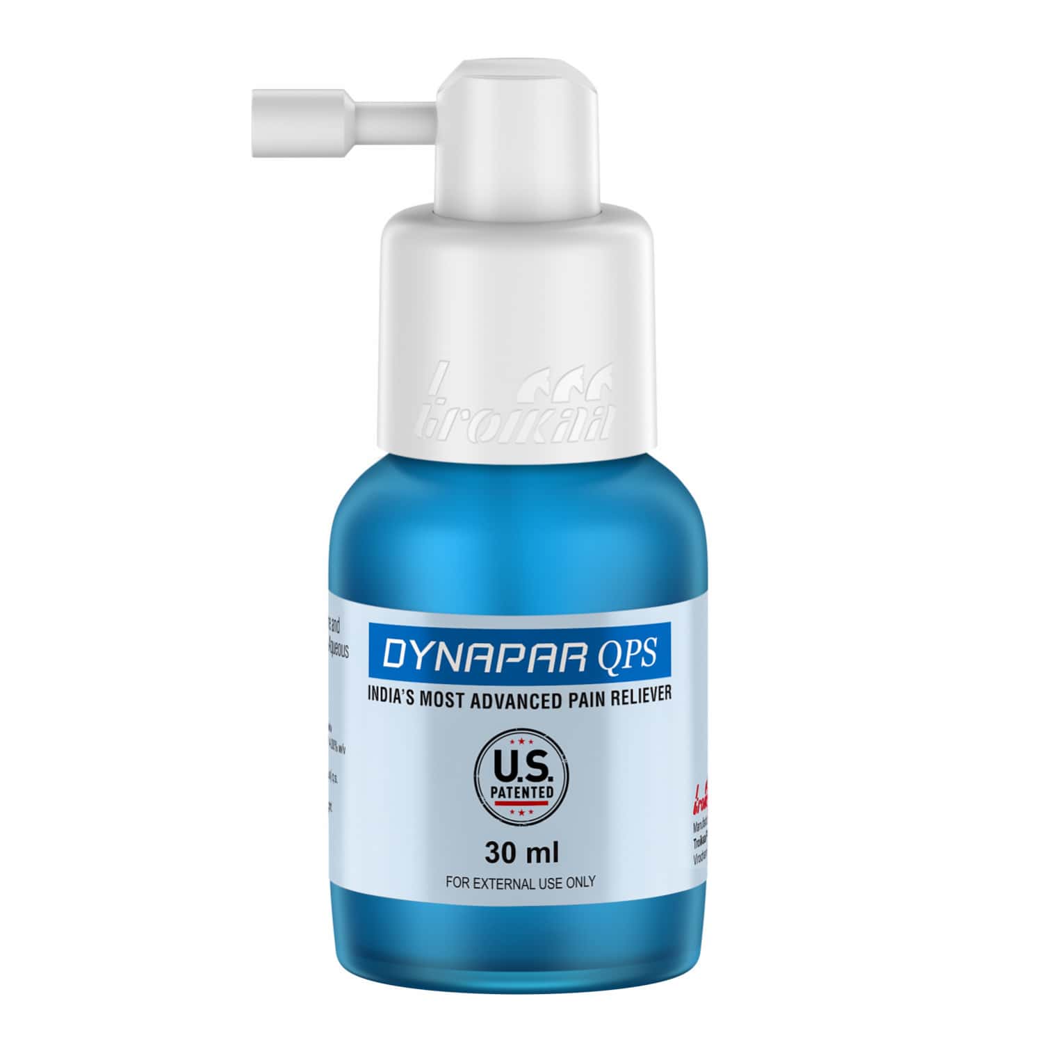 Dynapar Qps Pain Relief Spray For Back | Knee | Muscle & Joint Pain - 30 Ml