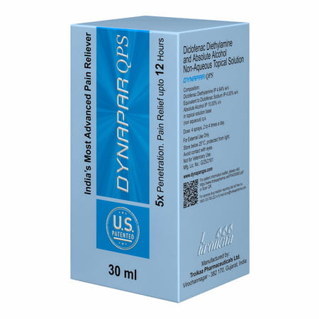 Dynapar Qps Pain Relief Spray For Back | Knee | Muscle & Joint Pain - 30 Ml