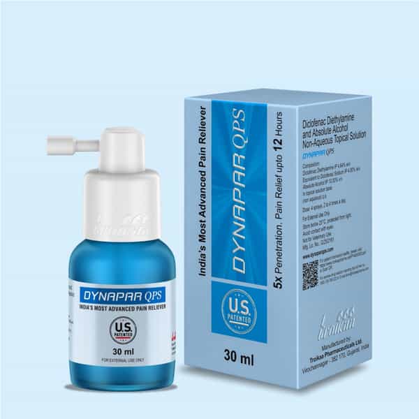 Dynapar Qps Pain Relief Spray For Back | Knee | Muscle & Joint Pain - 30 Ml