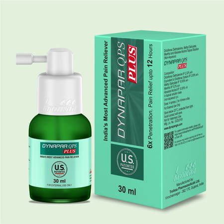 Dynapar Qps Plus Pain Relief Spray For Back | Knee | Muscle & Joint Pain - 30 Ml
