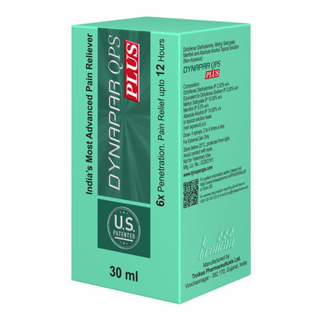 Dynapar Qps Plus Pain Relief Spray For Back | Knee | Muscle & Joint Pain - 30 Ml