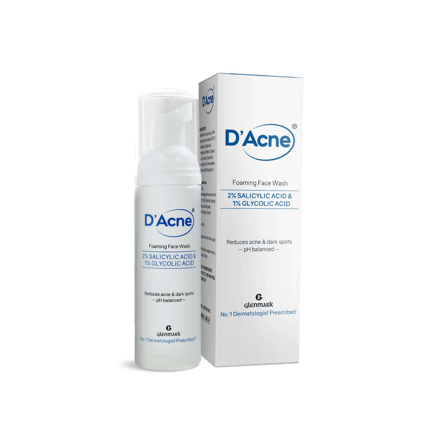 D ACNE FOAMING FACE WASH 60 ML