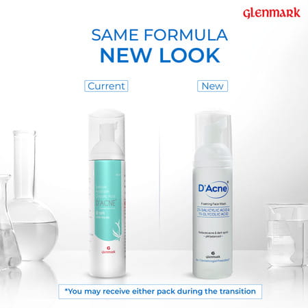 D Acne Face Wash Foaming Salicylic Acid Bottle Of 60 Ml