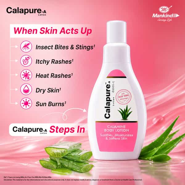 Calapure A | Calamine Body Lotion | 100 Ml