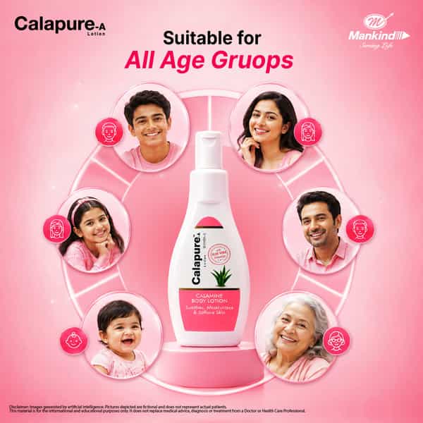 Calapure A | Calamine Body Lotion | 100 Ml