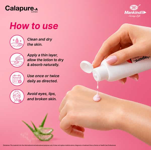 Calapure A | Calamine Body Lotion | 100 Ml