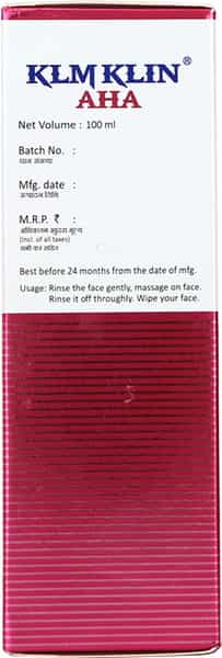 Klm Klin Aha Face Wash | 100 Ml