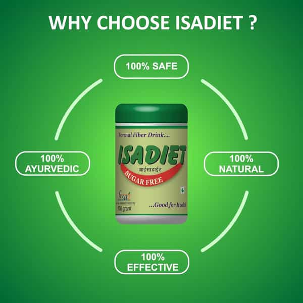 Isadiet Sugar Free Bottle Of 100Gm Oral Powder