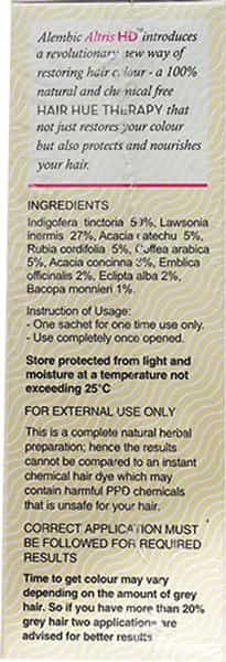 Altris Hd | Hair Hue Therapy | Dark Brown Hair Colour | 50 Gm | Pack Of 3