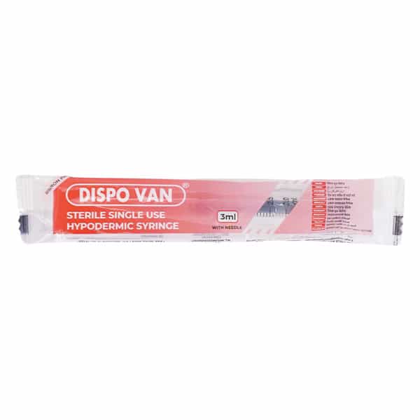 Dispovan Syringe 3Ml