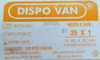 Dispovan Needle 25G