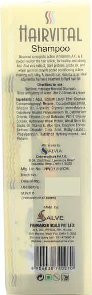 Hairvital Bottle Of 200Ml Shampoo