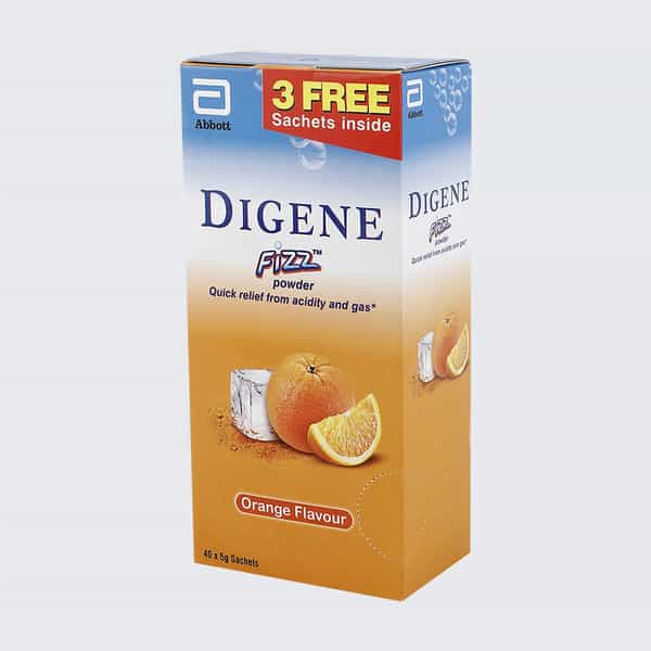 Digene Fizz Orange Antacid Sachet Of 5 G