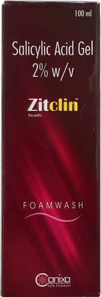 Zitclin 2%  Foam Wash  Tube Of 100 Ml