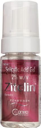 Zitclin 2%  Foam Wash  Tube Of 100 Ml