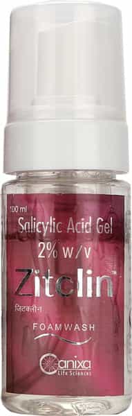 Zitclin 2%  Foam Wash  Tube Of 100 Ml