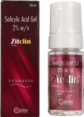 Zitclin 2%  Foam Wash  Tube Of 100 Ml