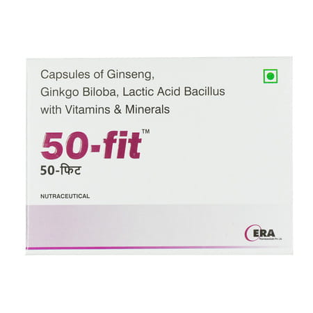 50 Fit Strip Of 10 Capsules