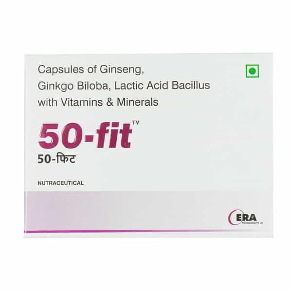 50 Fit Strip Of 10 Capsules